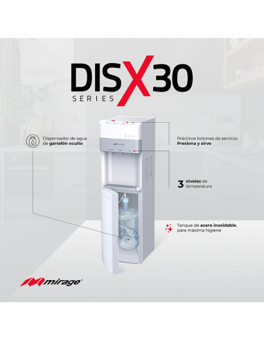 Dispensador de Agua DISX30 MDD30HD