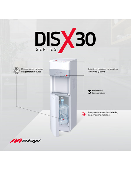 Dispensador de Agua DISX30 MDD30HD