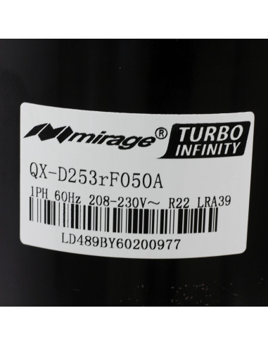 COMPRESOR 1.5 TONELADAS, 220V, R22, MOD:...