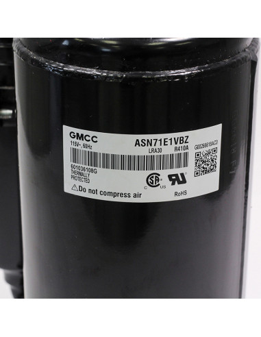 COMPRESOR 3/4 TONELADA, 110V, R410A