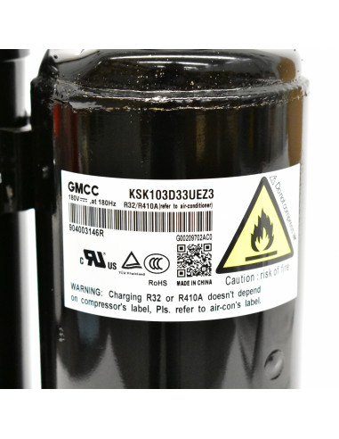 COMPRESOR 1 TONELADA, 110V, R410A