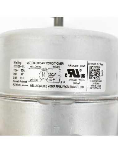 MOTOR VENTANA 1/2 TON 110V