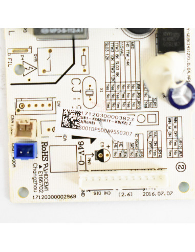 TARJETA PRINCIPAL 1.5 TON FRIO, 220V, VENTANA...