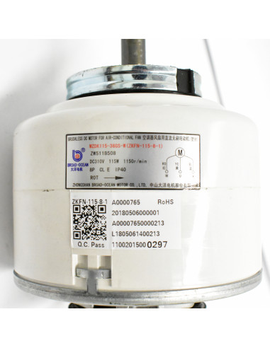 MOTOR EVAPORADOR 3 TON 220V