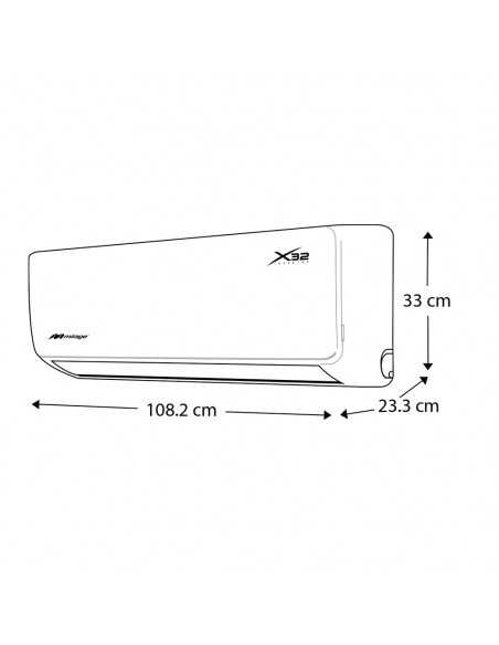 Inverter X32 2 Ton Solo Frío 220